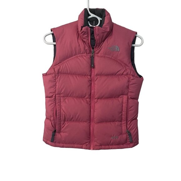 The North Face Other - The North Face Girl’s Pink Sleeveless Puffer Vest Size S